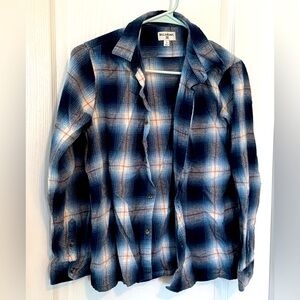 NWOT Billabong Boys Coastline Flannel size Large